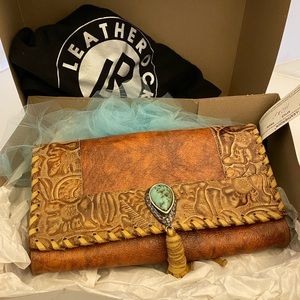 LEATHER ROCK bag NWT